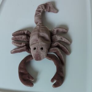 Brown Plush Scorpion Toy